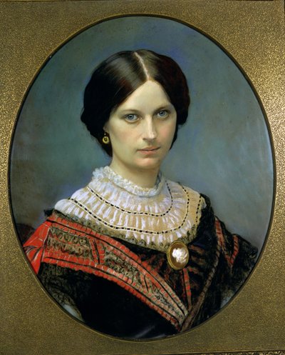 Portrait of Theodosia Ogilvie, 1859 by Unbekannt Unbekannt